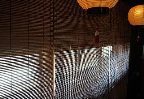 お茶屋美術館縁側