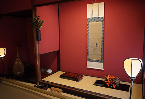 2階ひろ間の床の間