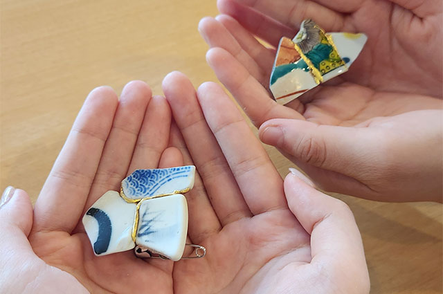 完成したアクセサリー